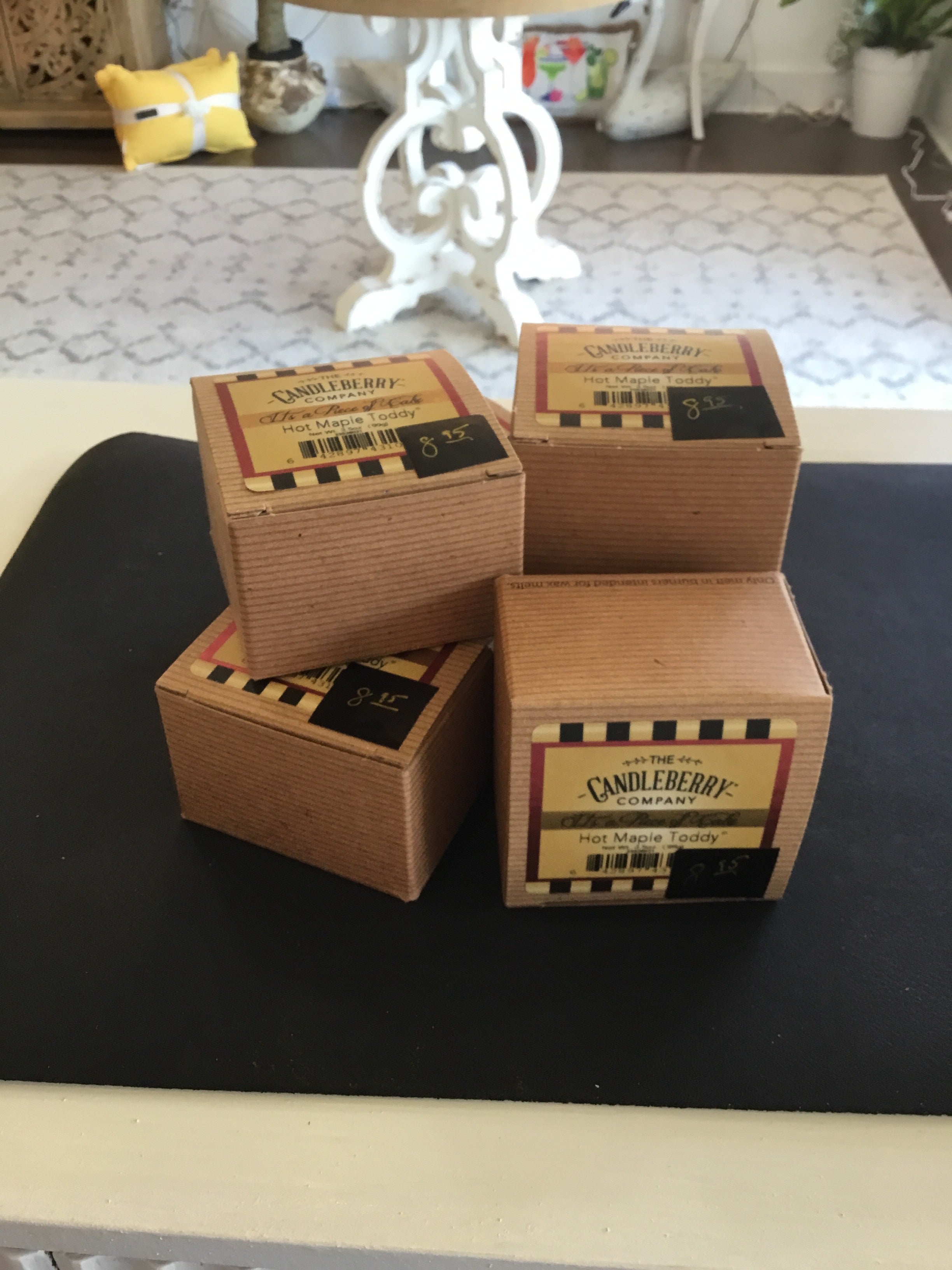 Candleberry hot maple toddy wax warmer tarts