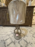 Grey open lamp