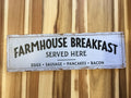 Farmhouse sign