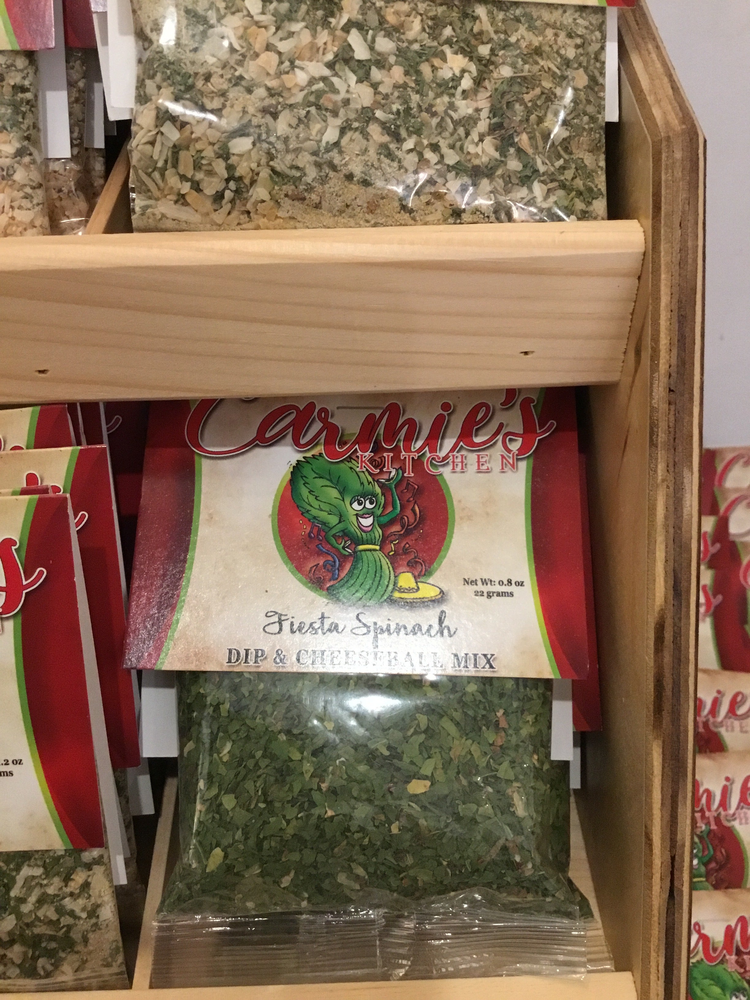 Carmine’s Kitchen fiesta spinach