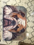 Bulldog floor mat
