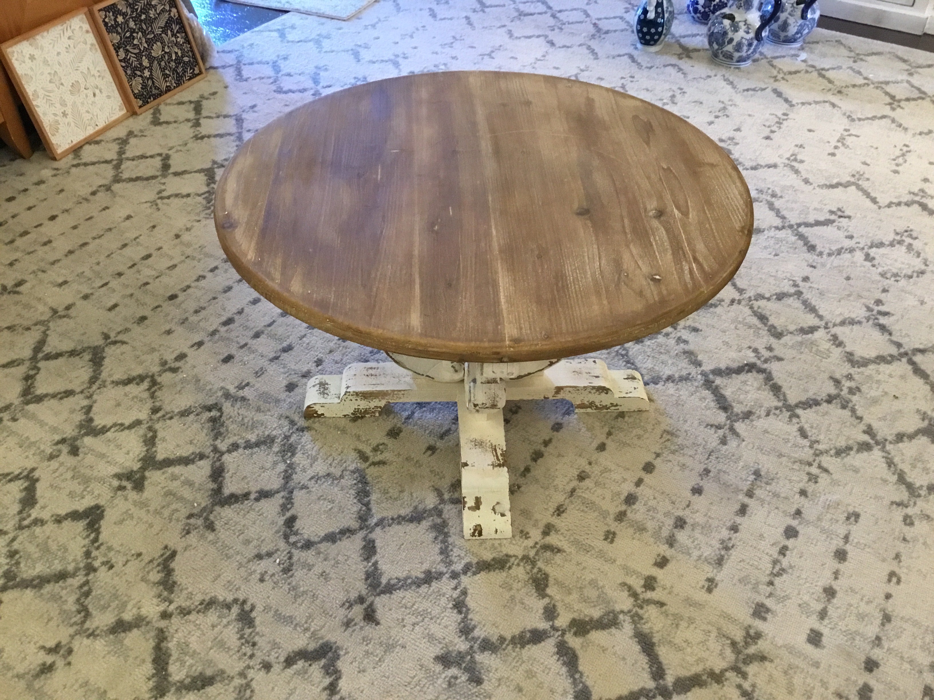 Circle small coffee table