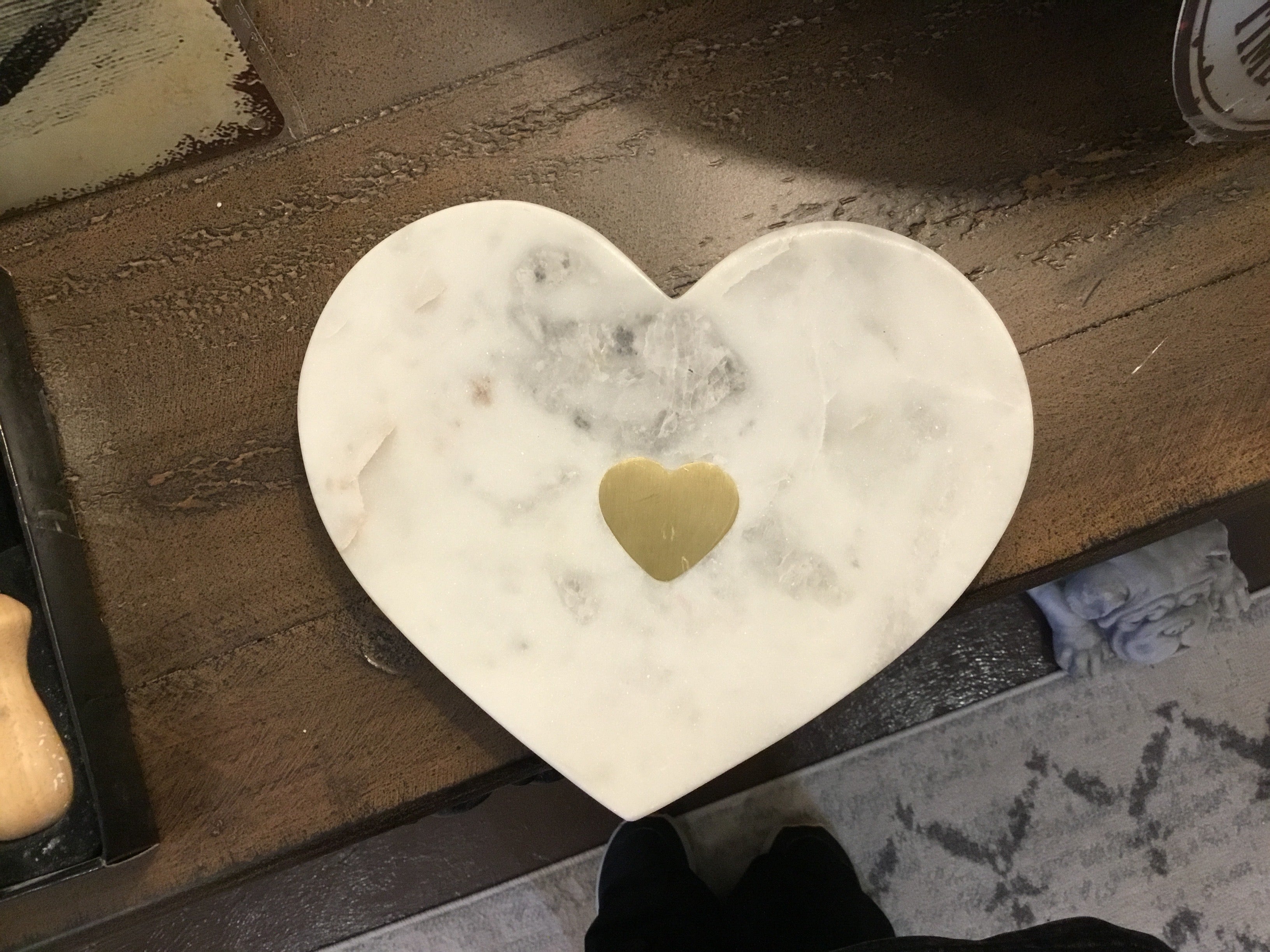Heart coaster