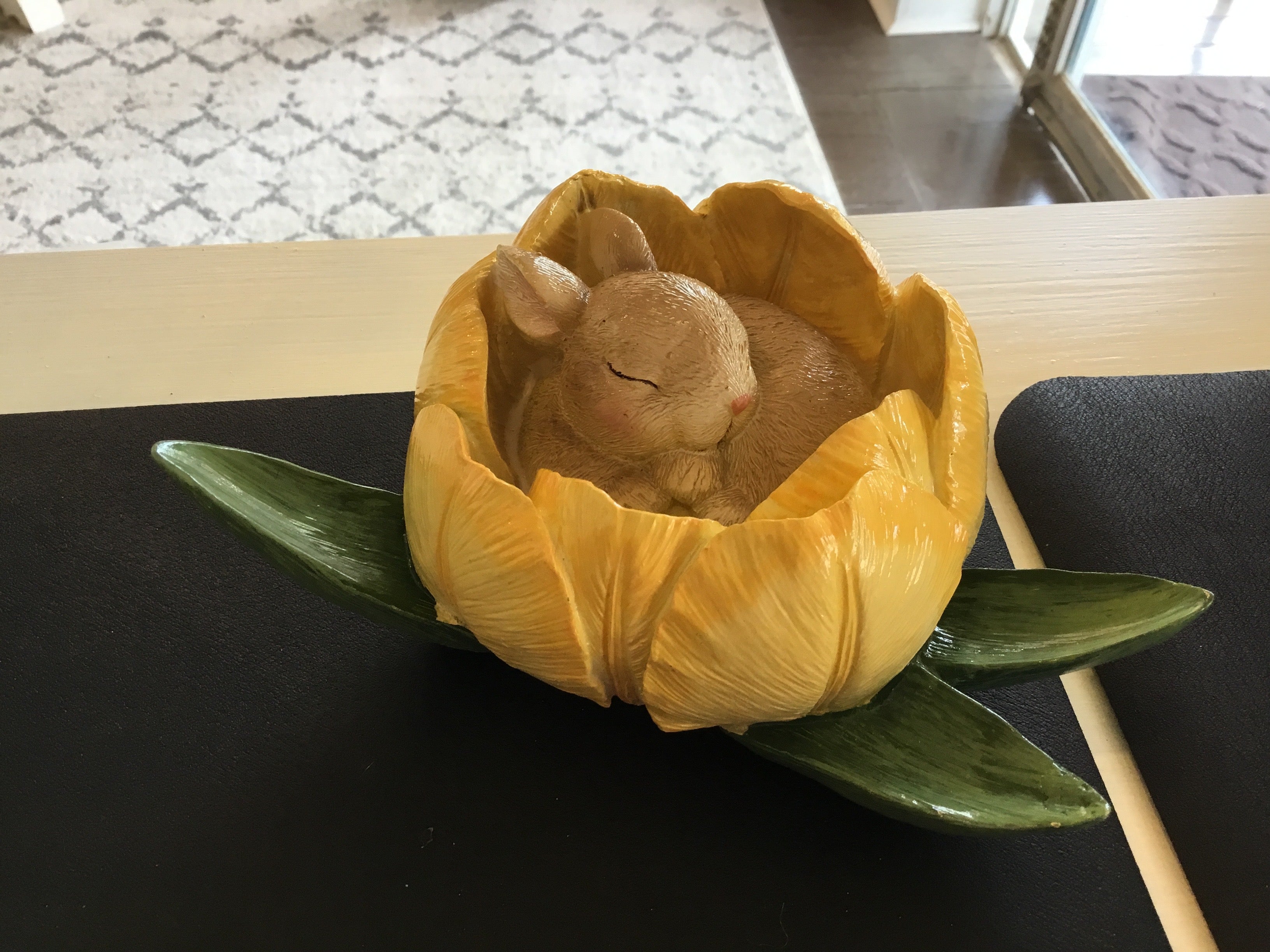 Rabbit in flower