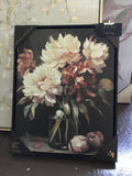 Arch mantle flower painting