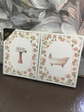Grand gallery pink bathroom set