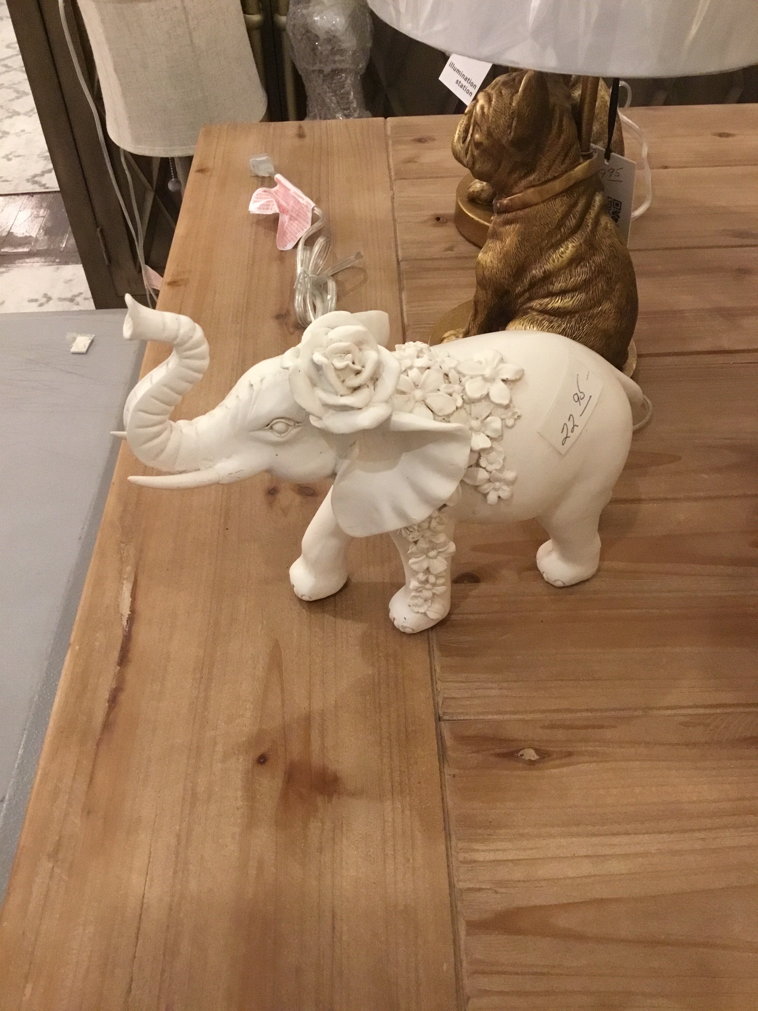 Floral elephant