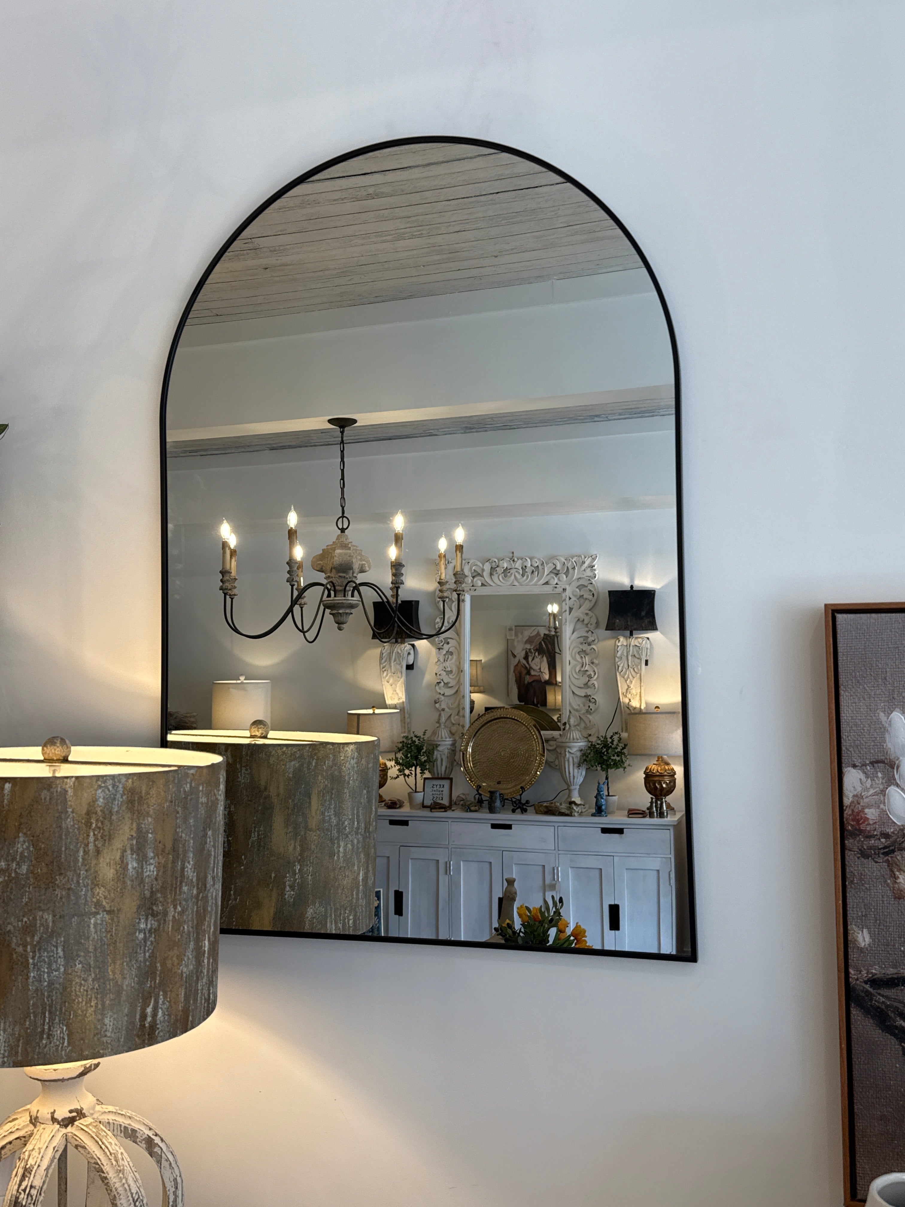 Large Curved Mirror
