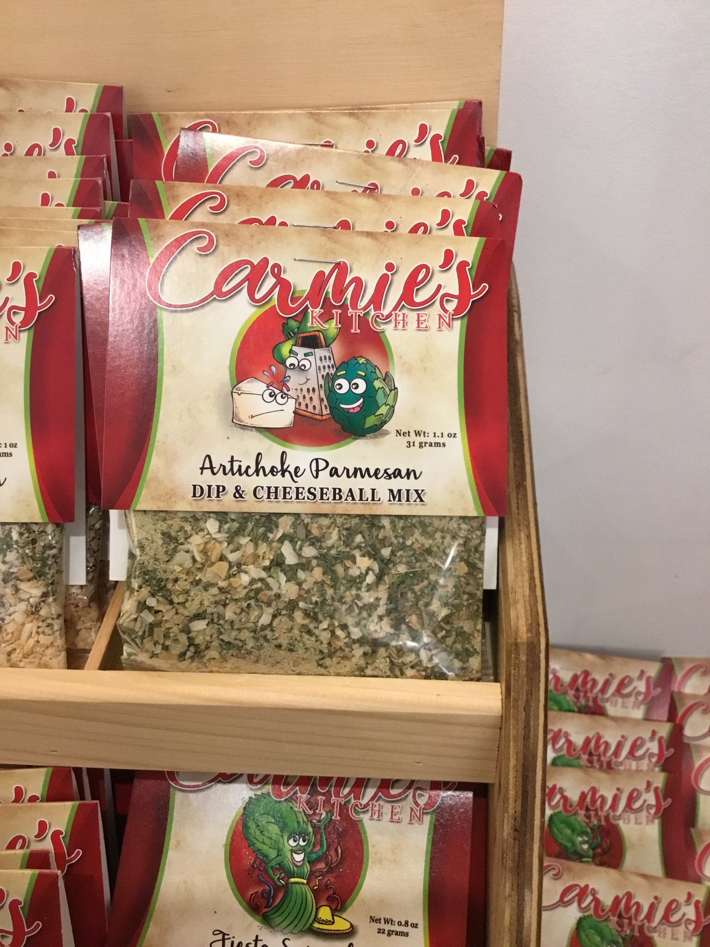 Carmine’s Kitchen artichoke Parmesan