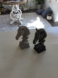 Mini horse heads