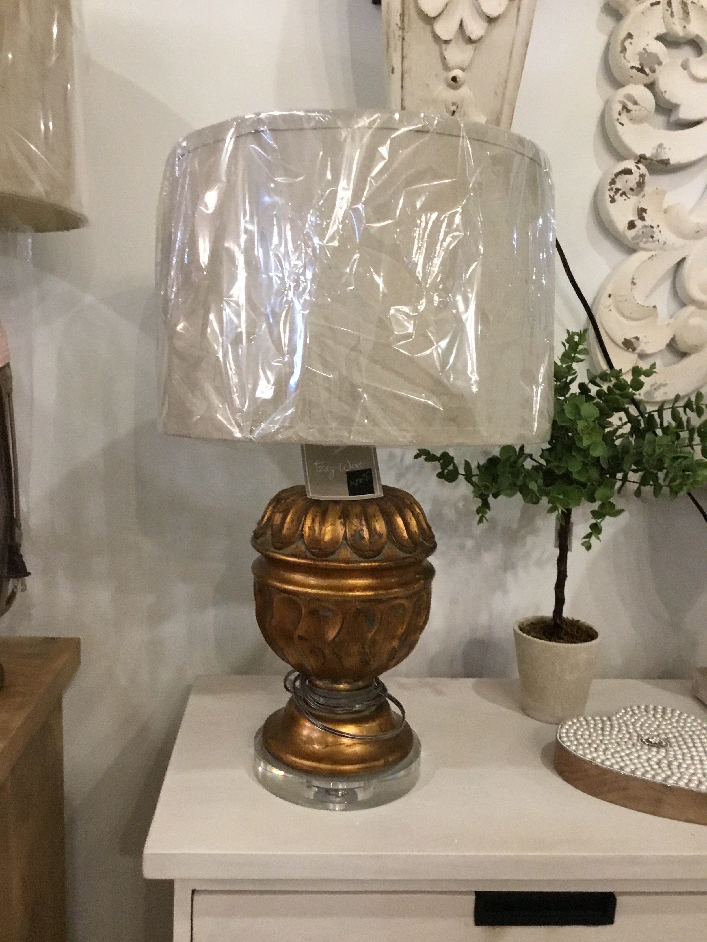 Forty west Gold lamp