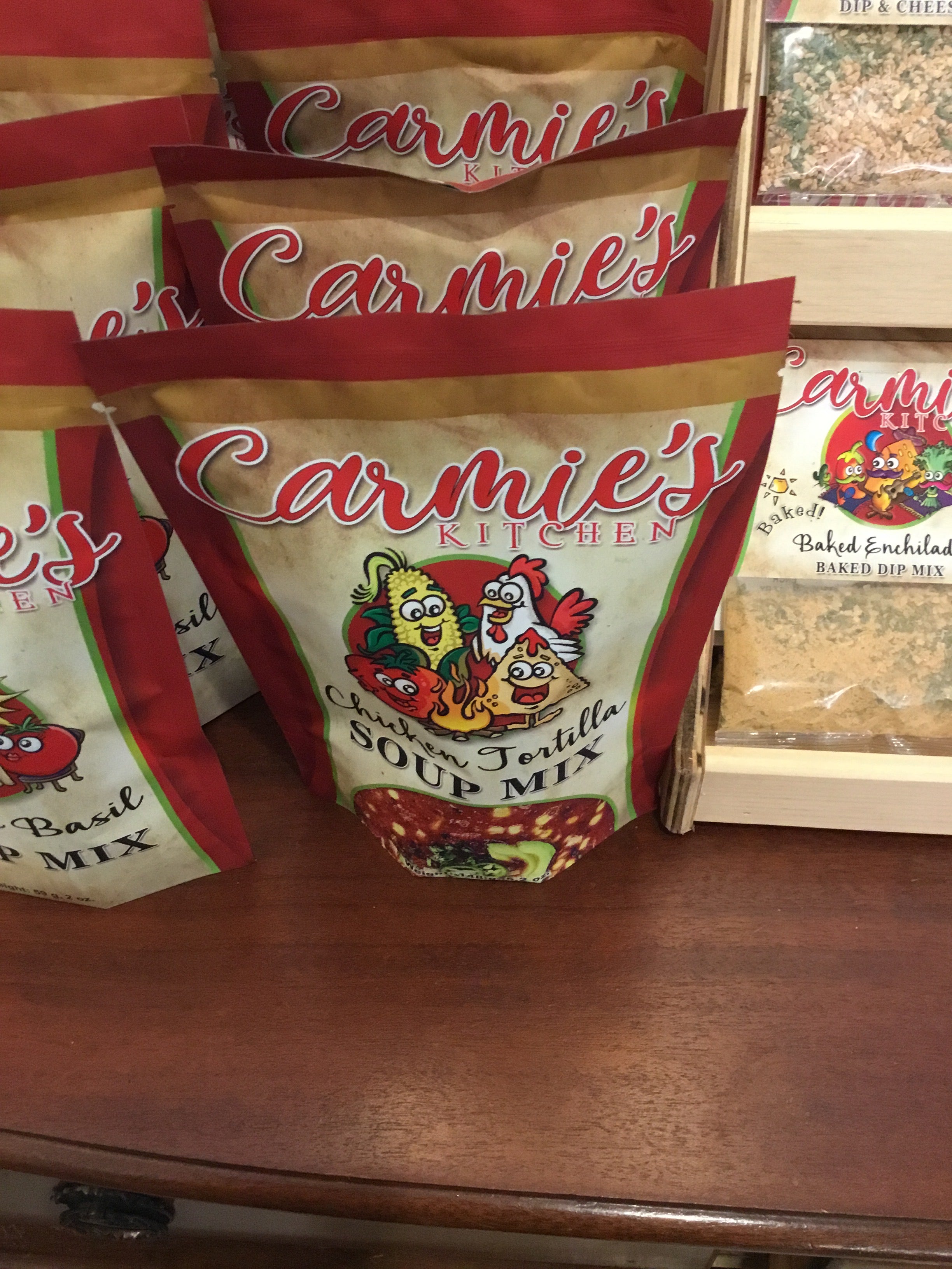 Carmine’s Kitchen chicken tortilla soup mix