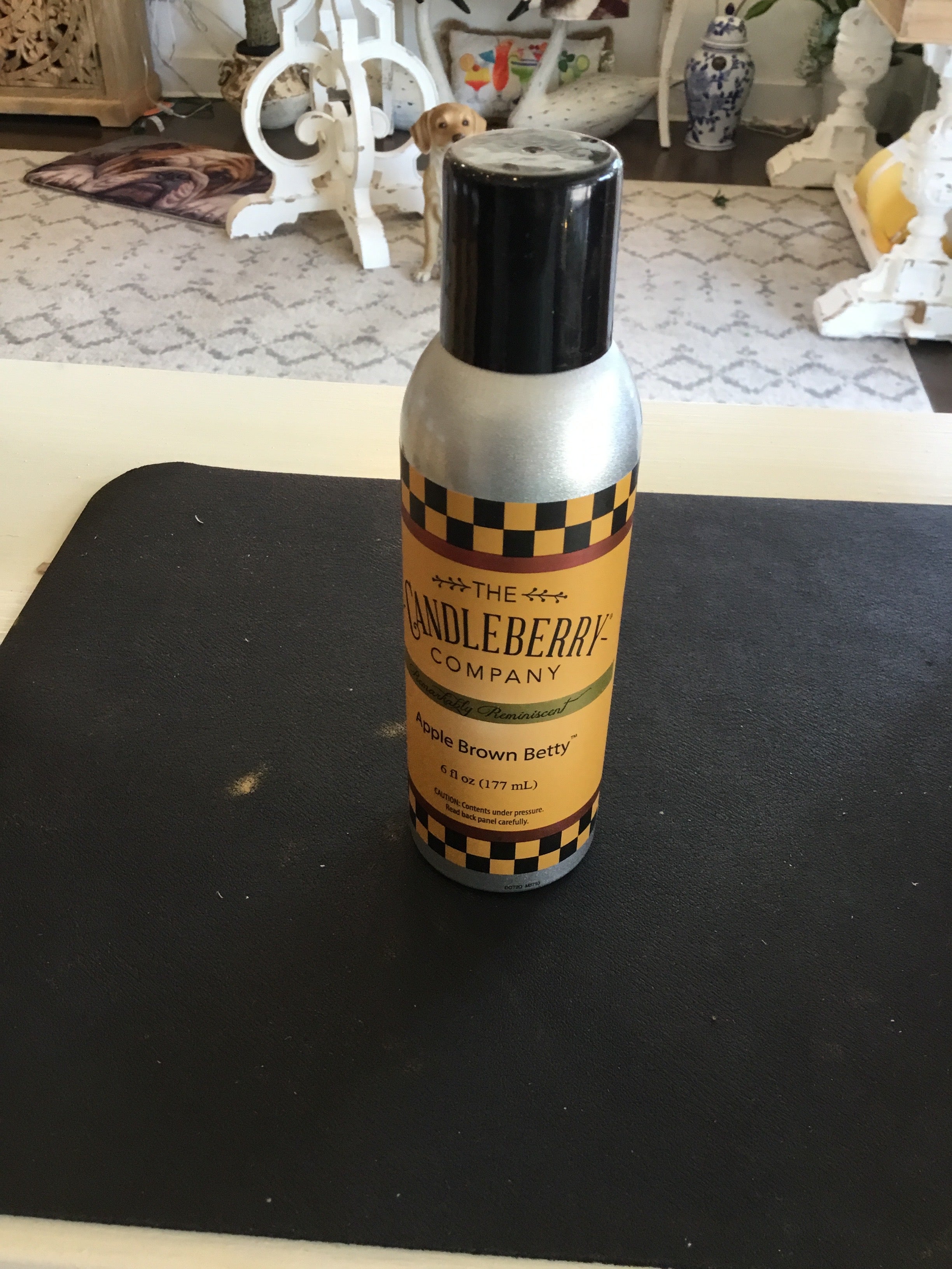Candleberry apple Brown Betty room spray