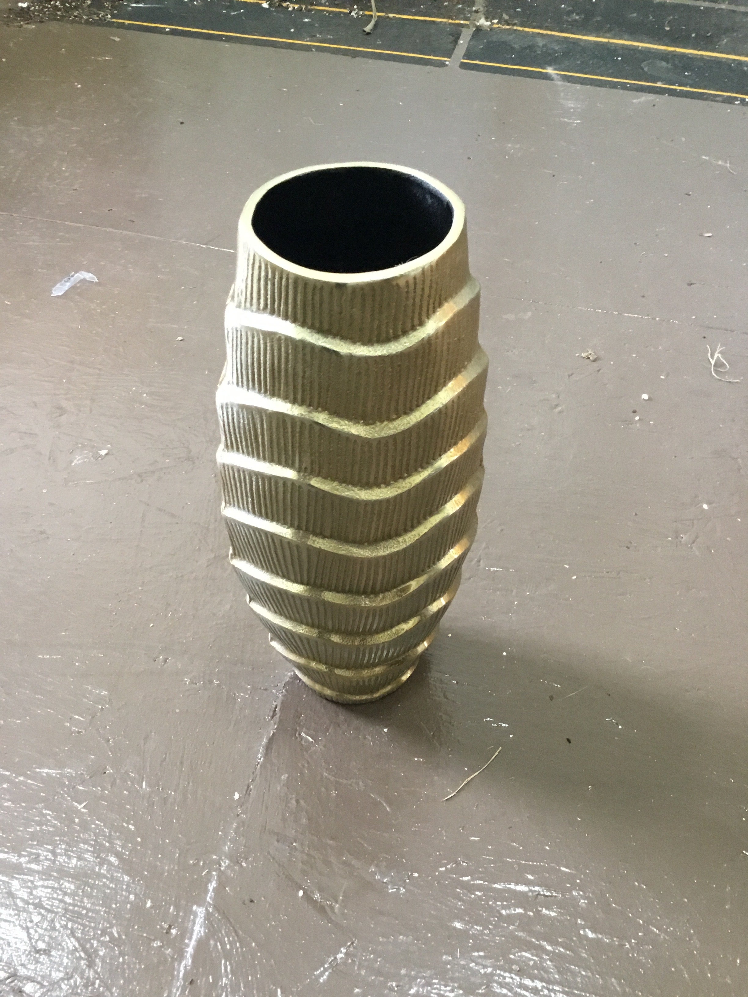 Gold vase