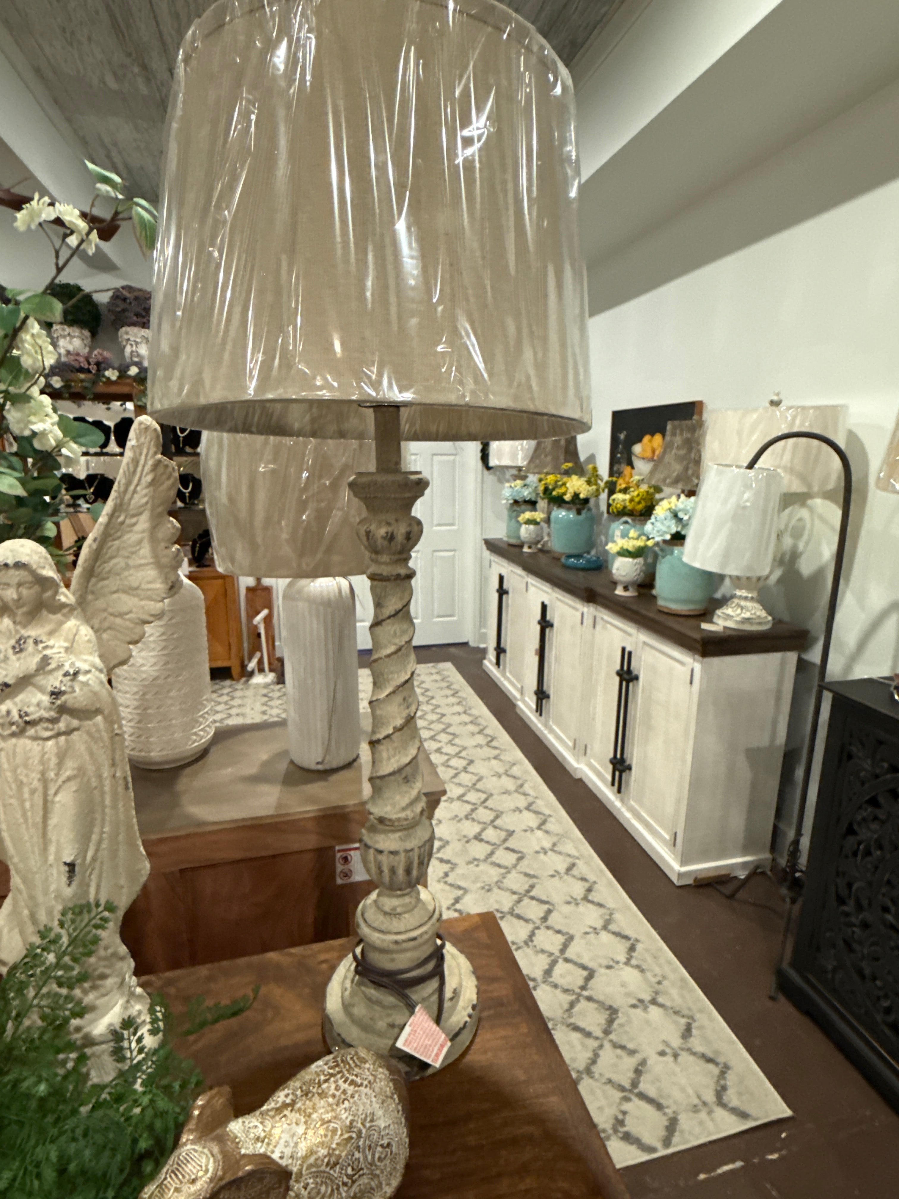 Tall table lamp