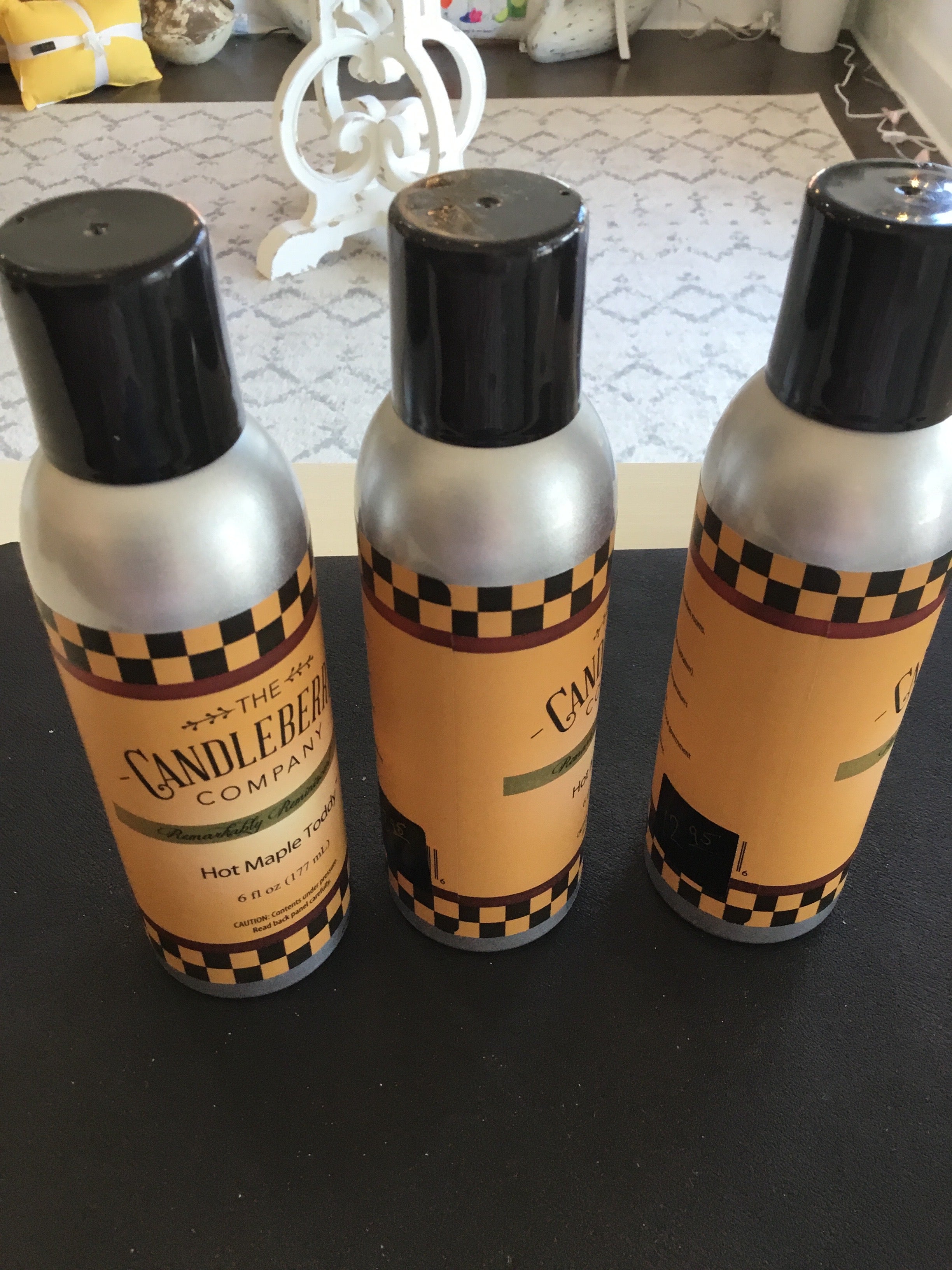 Candleberry room spray hot maple toddy