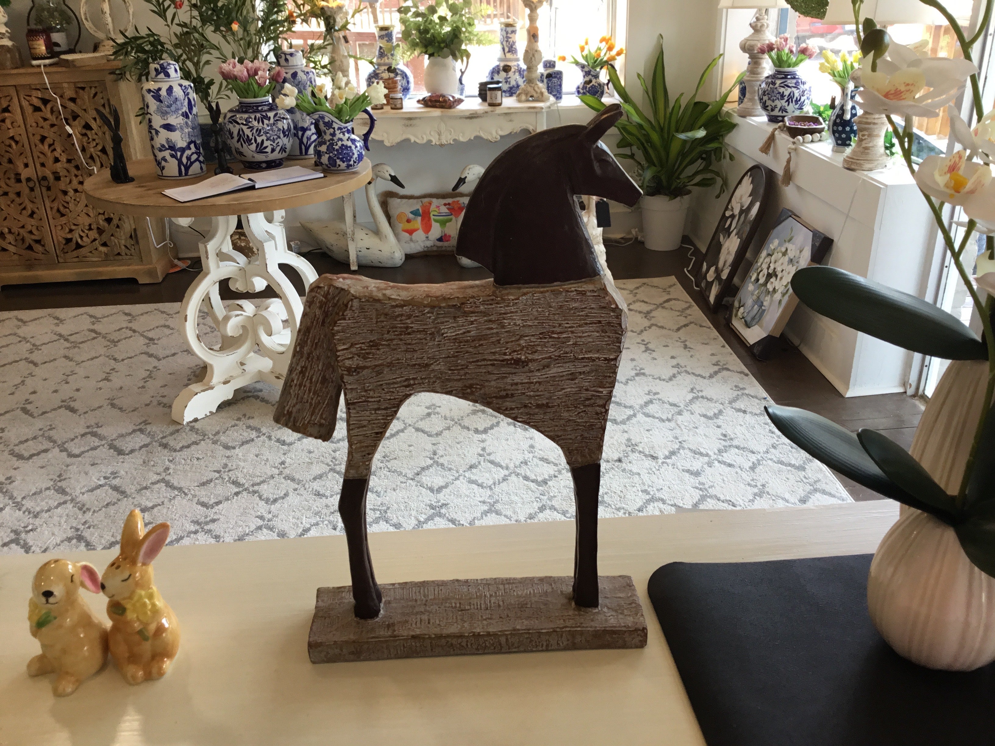 Horse statue