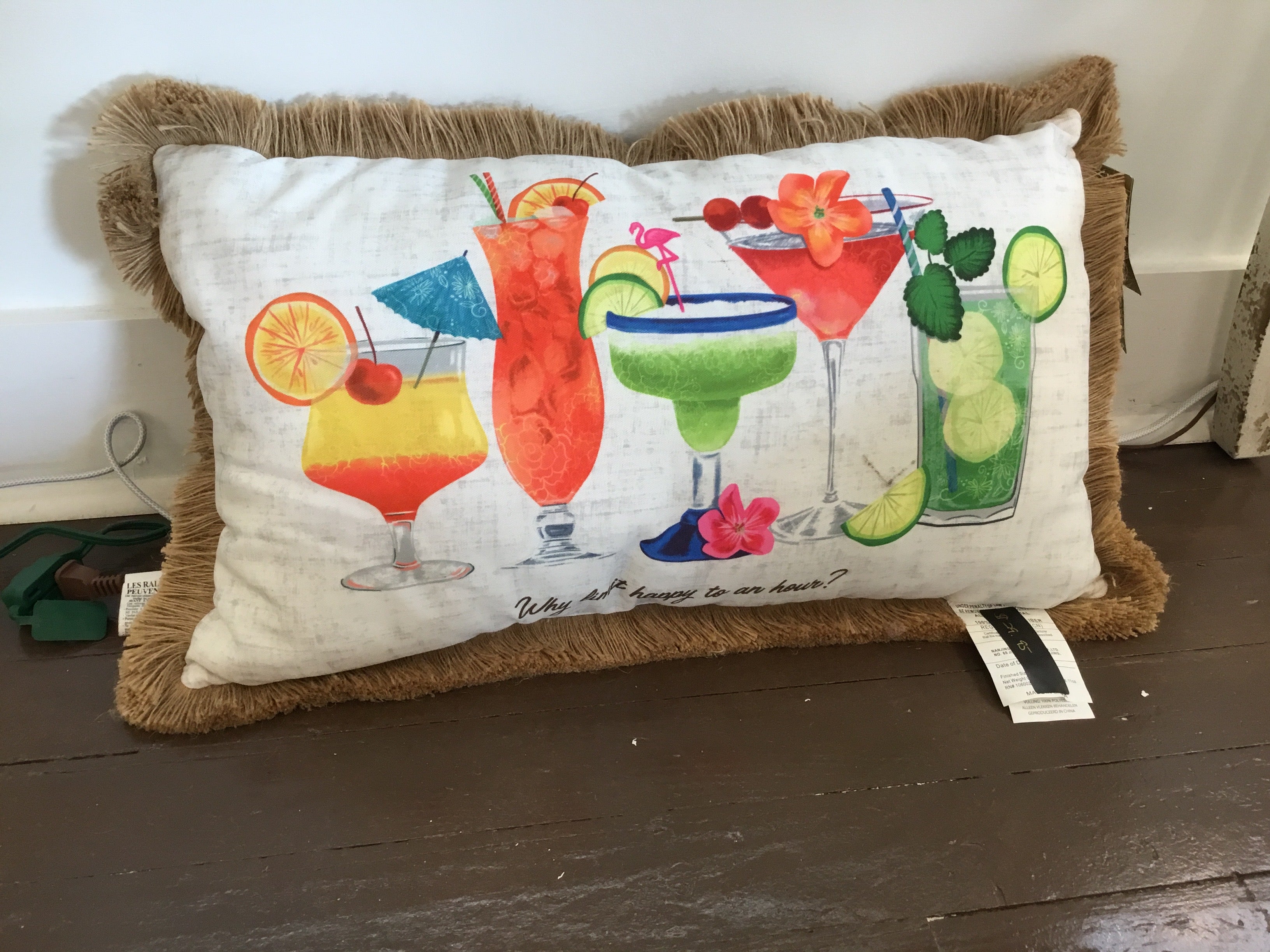 Cocktail pillow