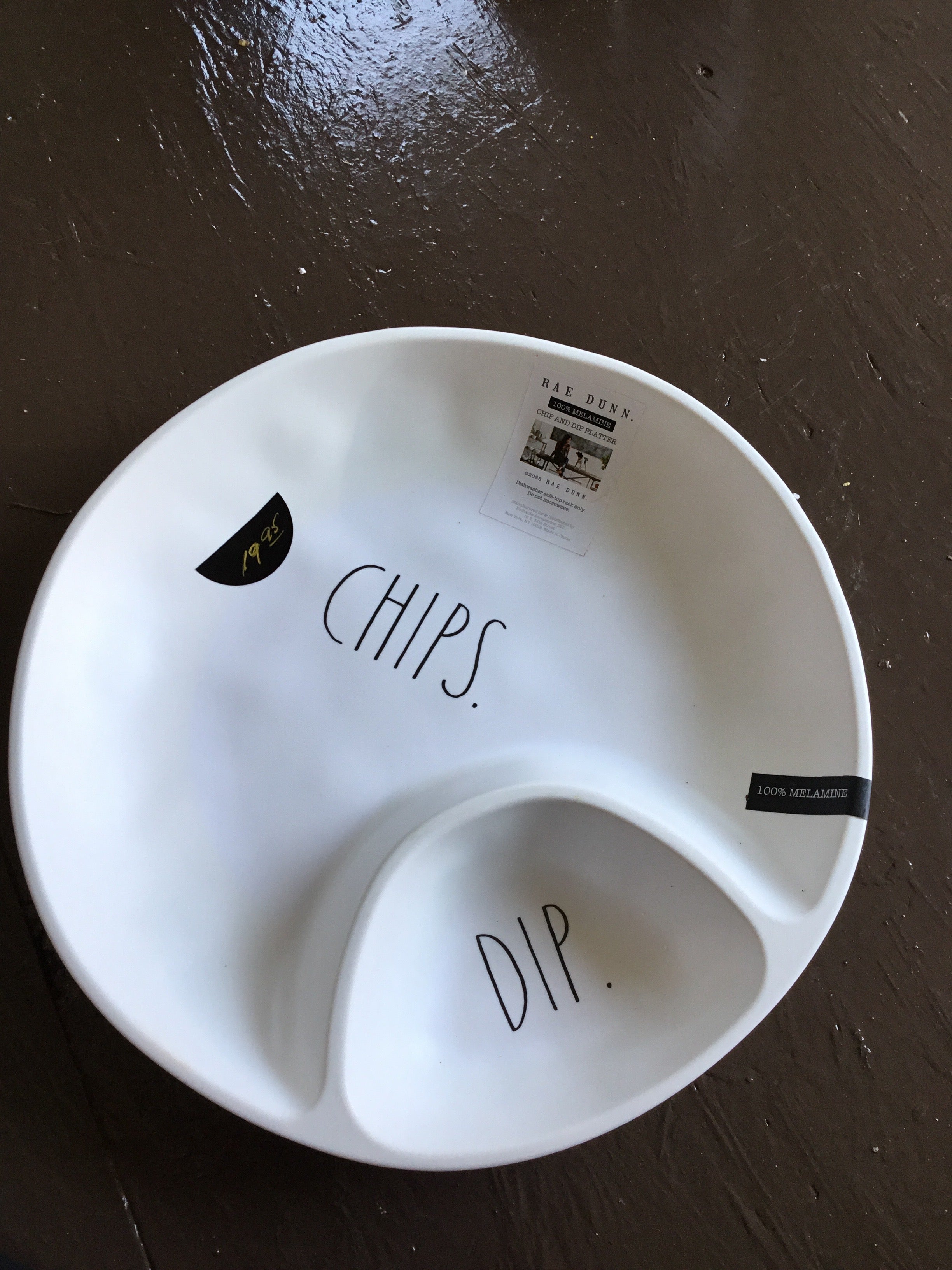 Chips and dip platter