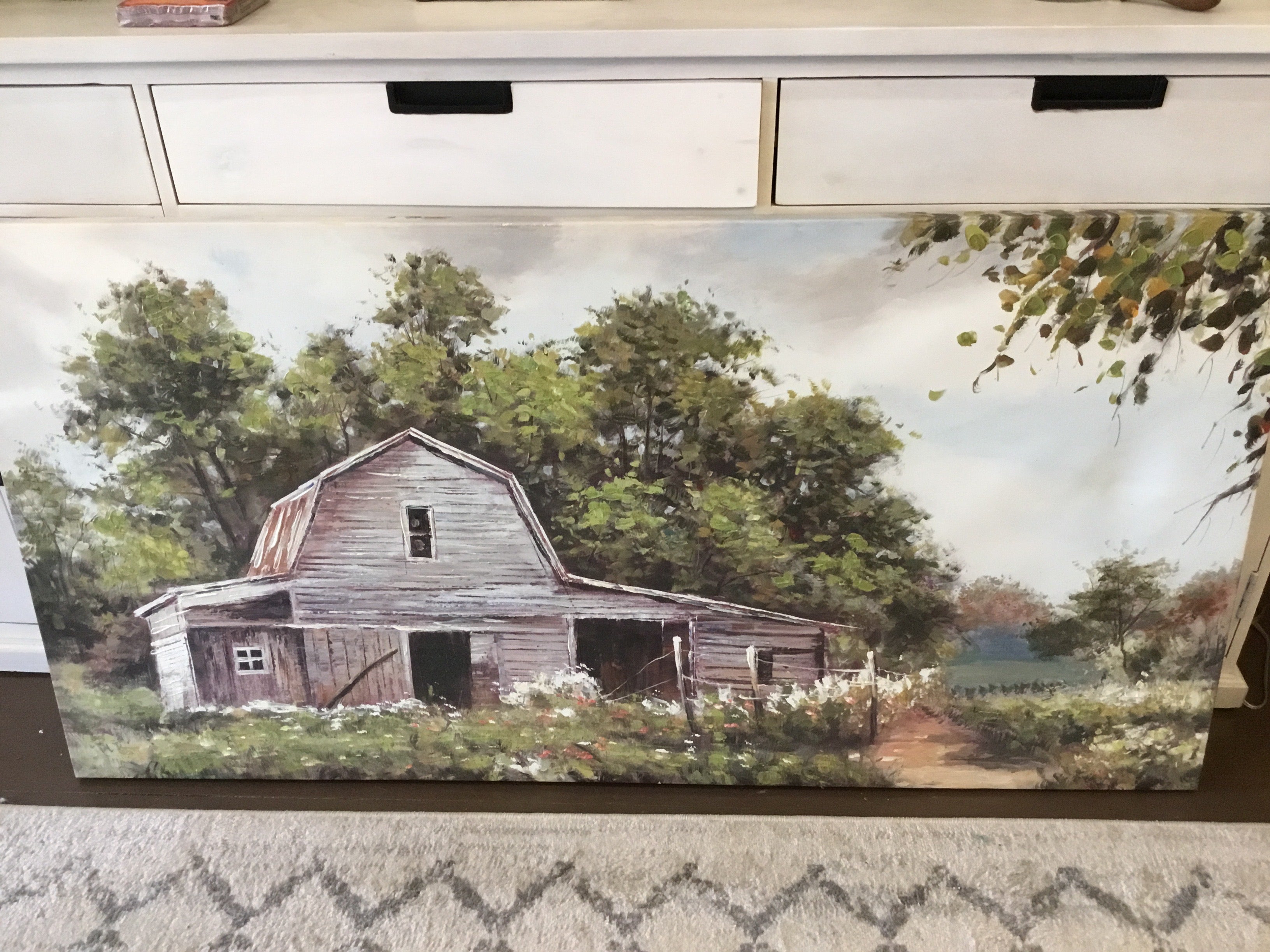 Large Barn painting