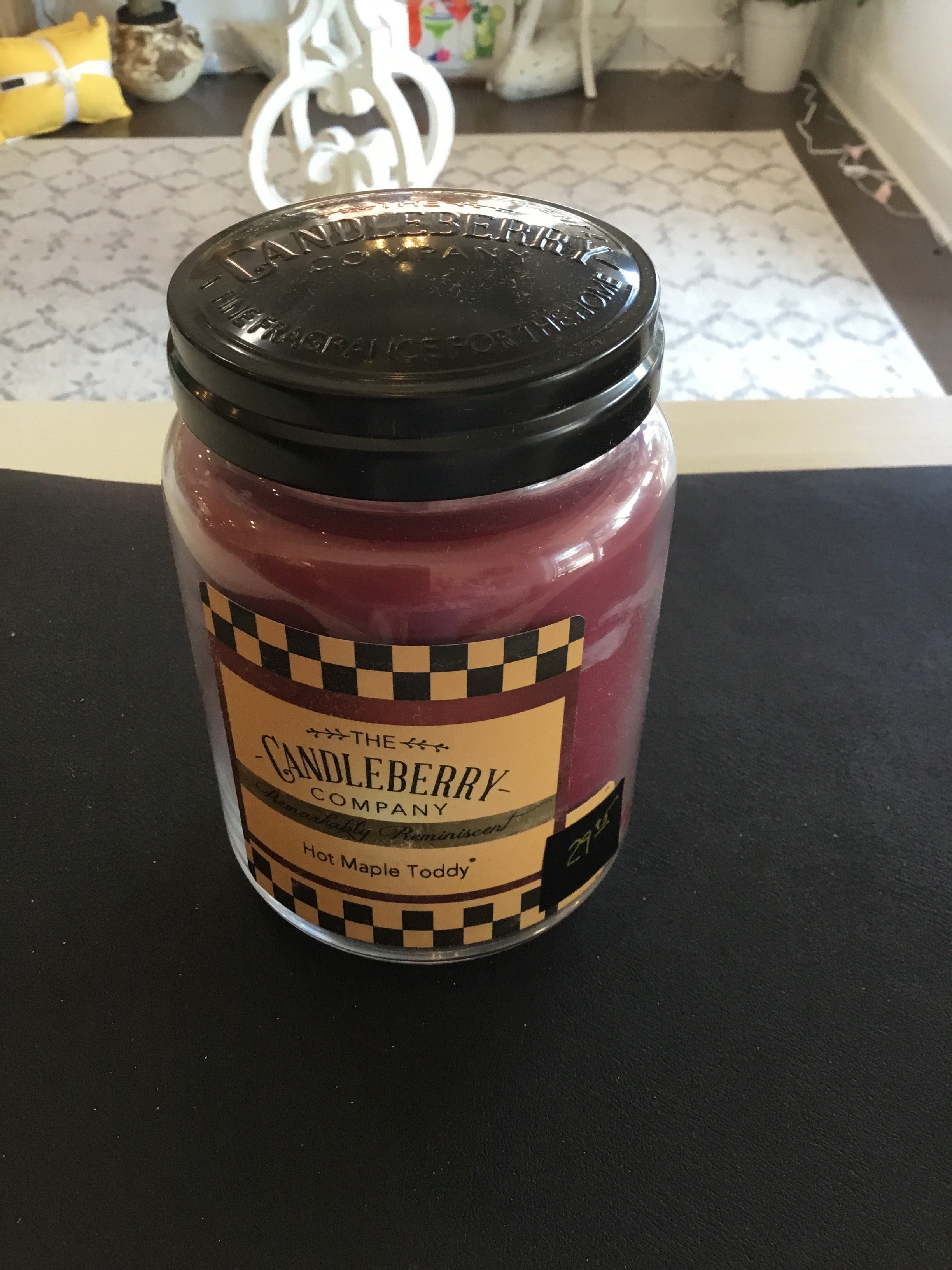 Candleberry hot maple toddy