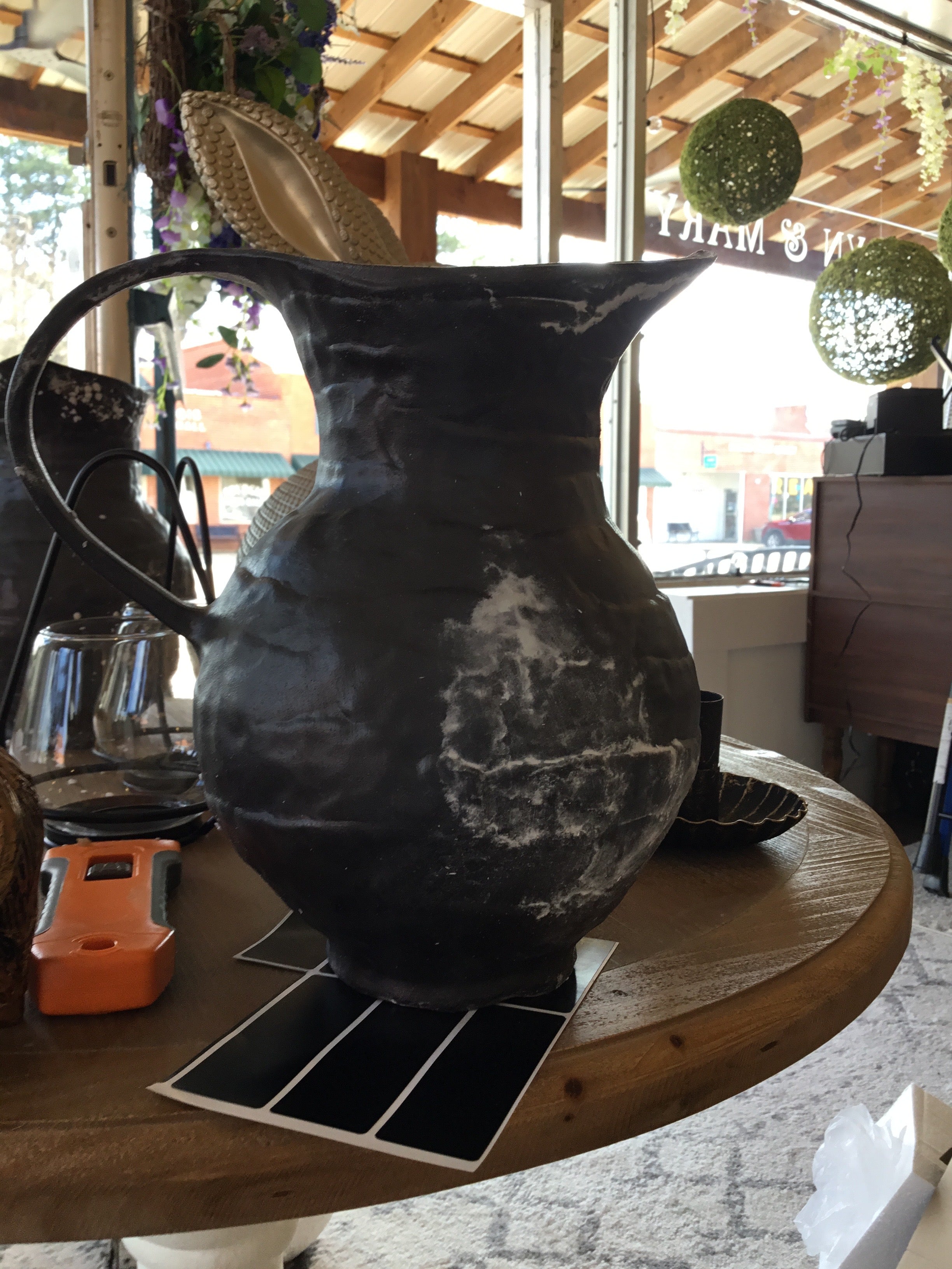 Black pitcher